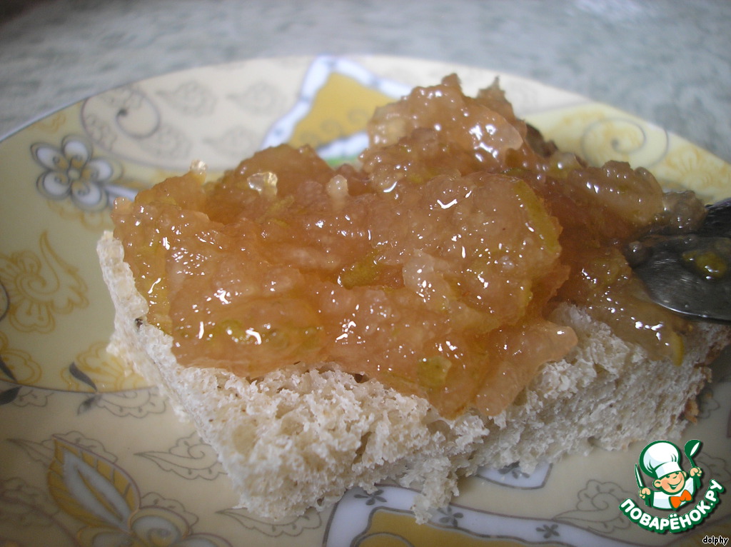 Vanilla-pear jam