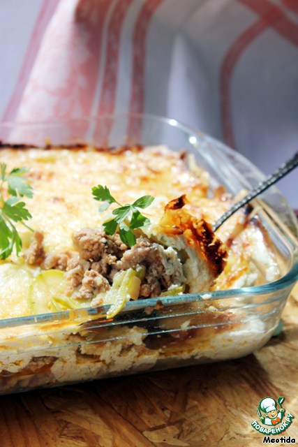 Casserole in Hungarian style 