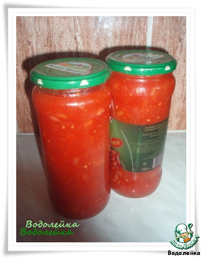 Jam from tomatoes