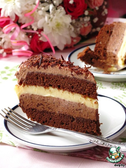 Chocolate-lemon cake