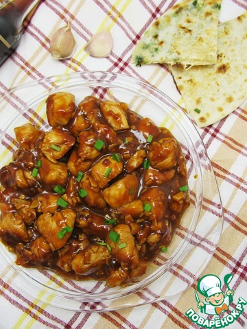 Chicken in spicy and sour sauce