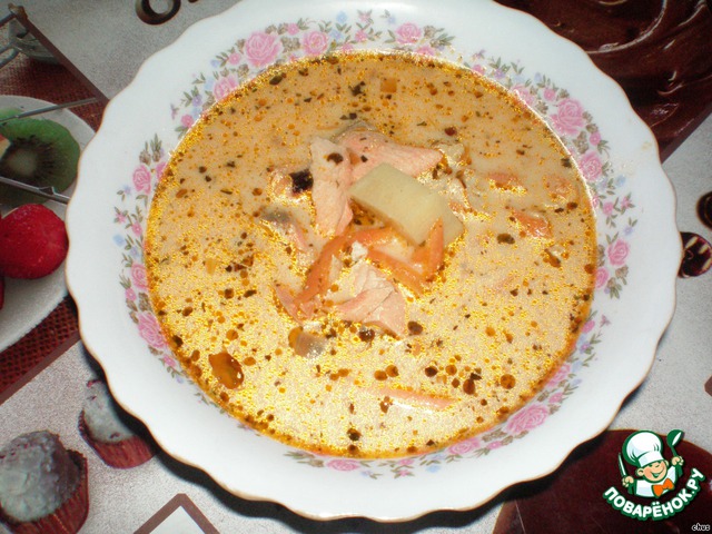Austrian fish soup
