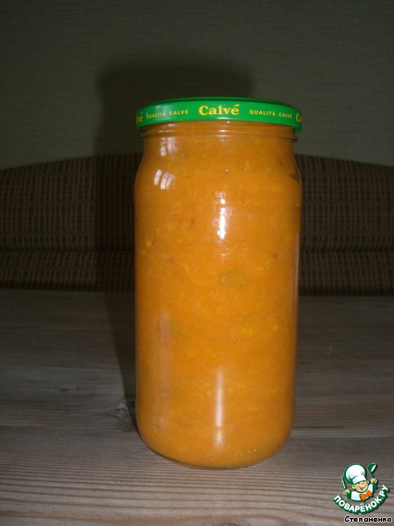 Apricot-orange jam