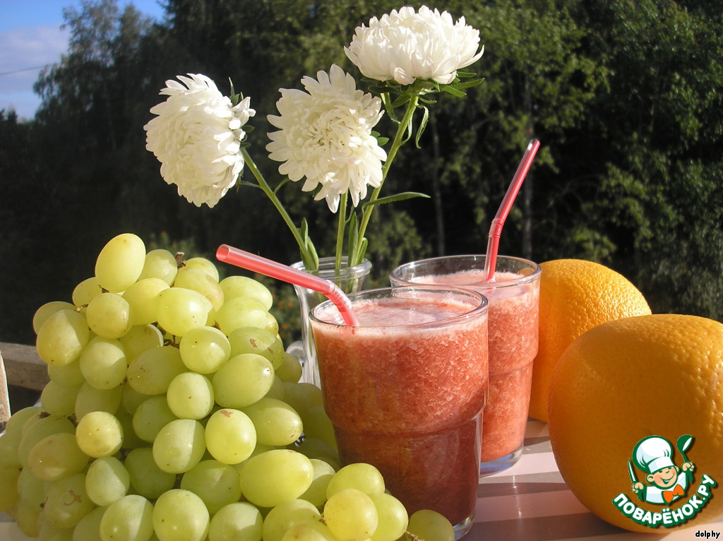 The Breakfast drink with spinach