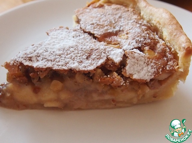 Brittle Apple pie