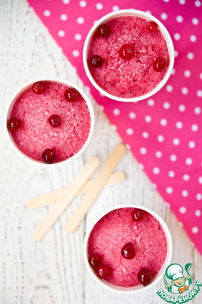 Fruit-berry ice cream