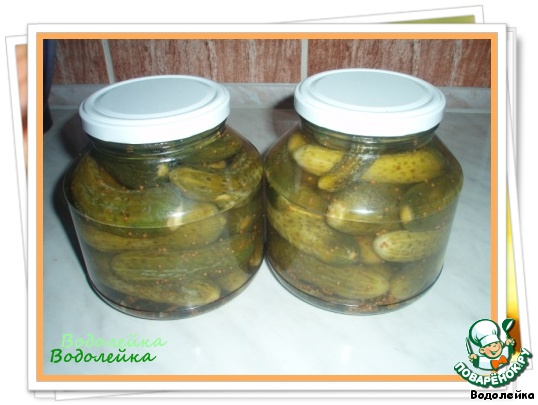 Pickled cucumbers