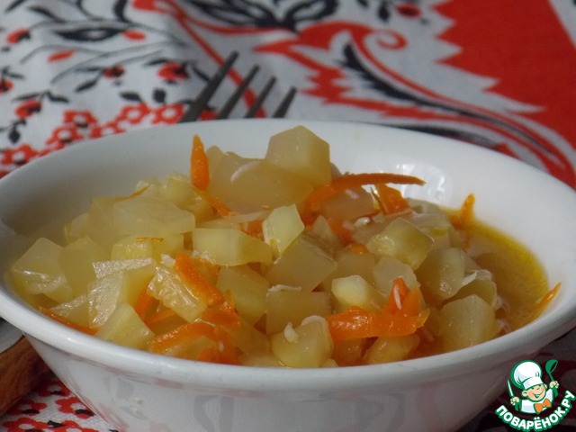 Crispy squash salad