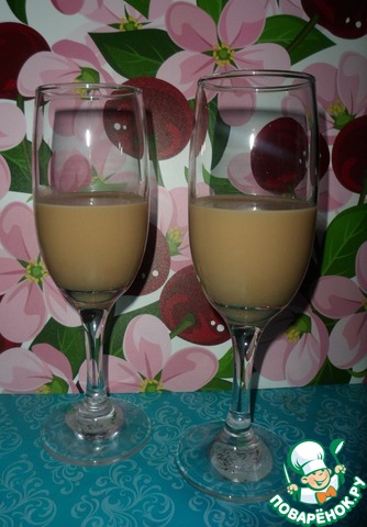 Creamy coffee liqueur