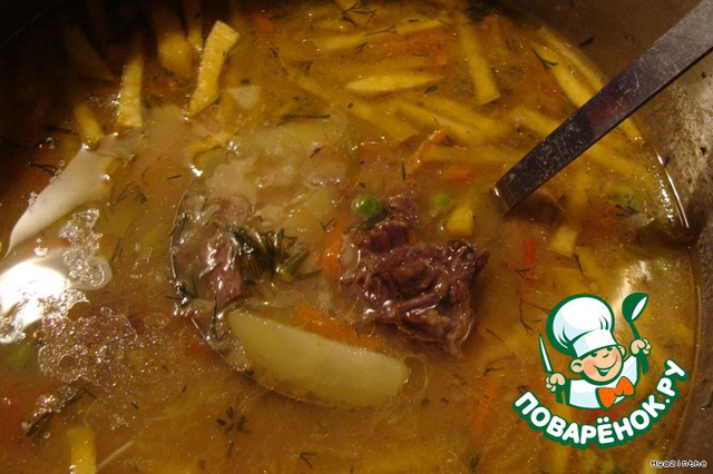 Крестьянский суп (Laendliche Gemuesesuppe)