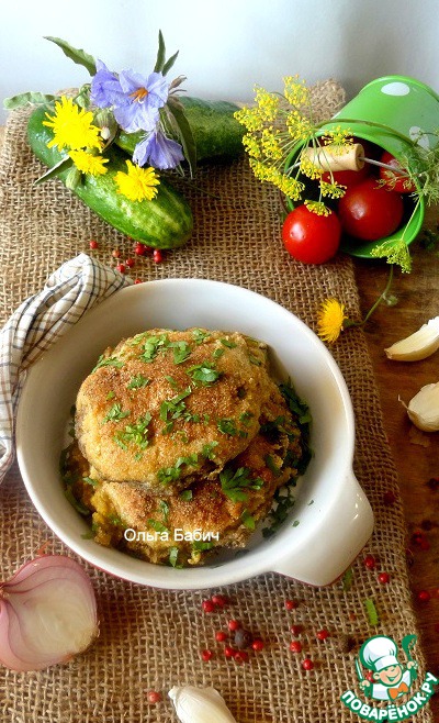 Mushroom schnitzel