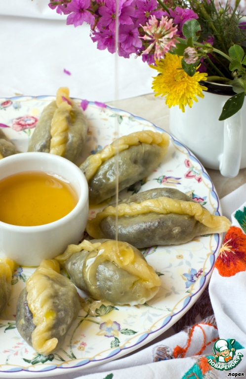 Steam dumplings with poppy seeds