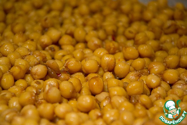 Snack of chickpea