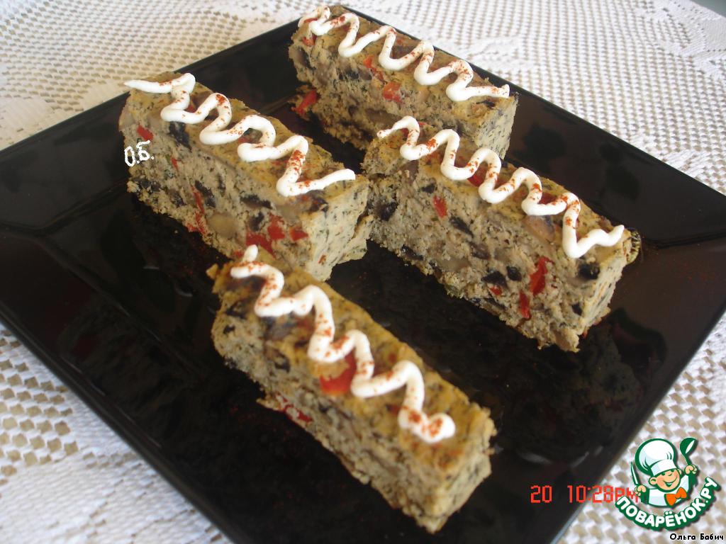 Mushroom pate with chicken