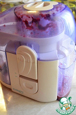 Smoothies melon-cherry