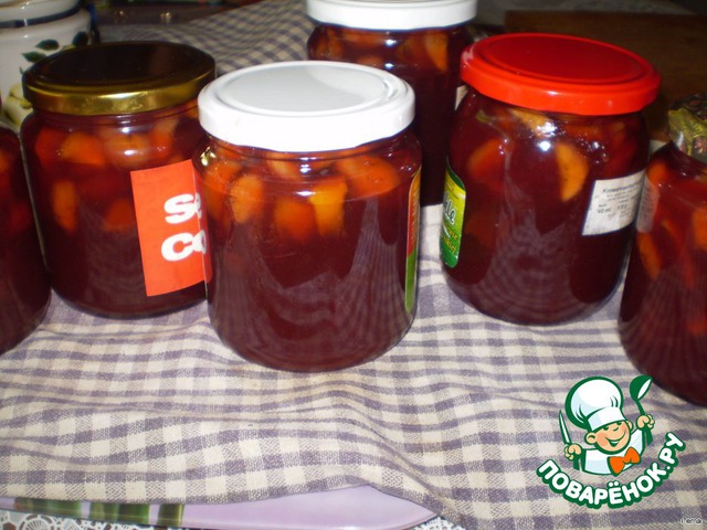 Jam made from gooseberries 