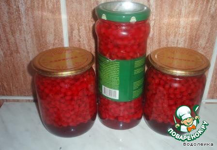 Красная смородина маринованная