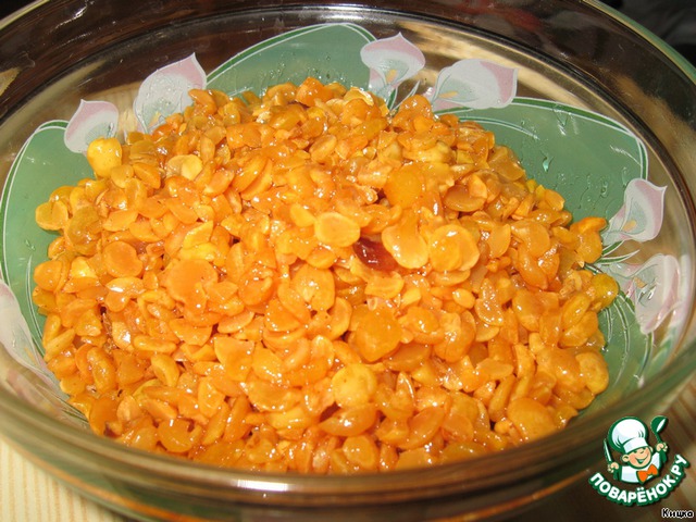 Fried peas