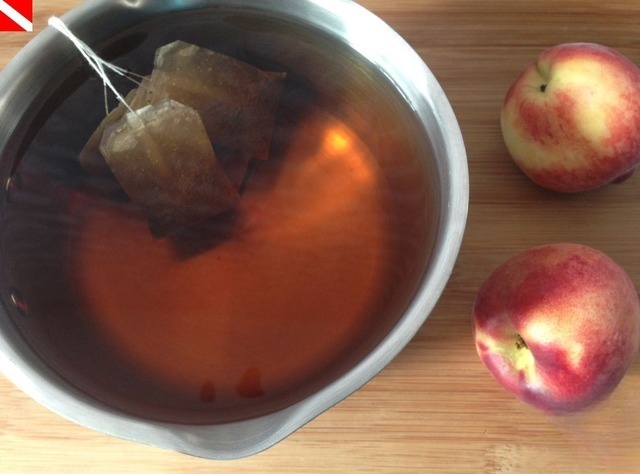 Peach tea