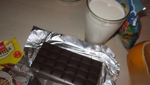 Апельсиновый шоколад