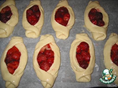 Strawberry scones