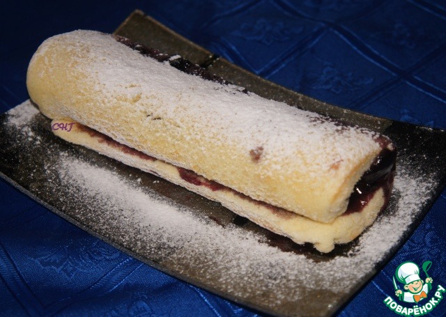 Jelly roll from Jamie Oliver