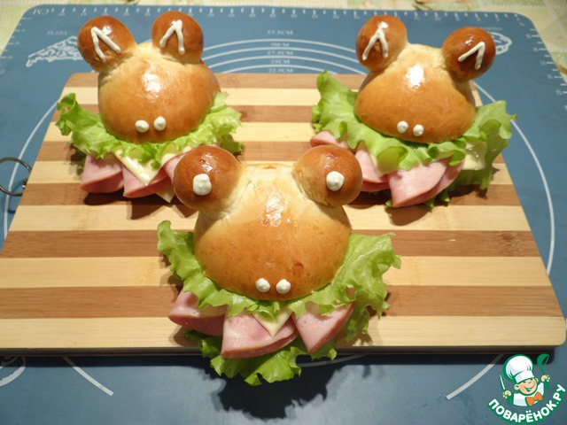 Sandwiches Frogs