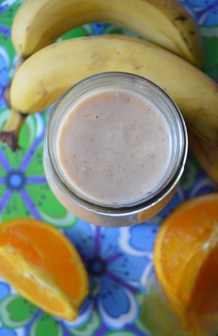 Fruit smoothie-pomegranate