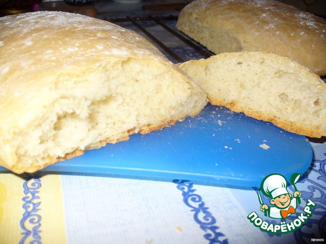 Homemade Ciabatta bread