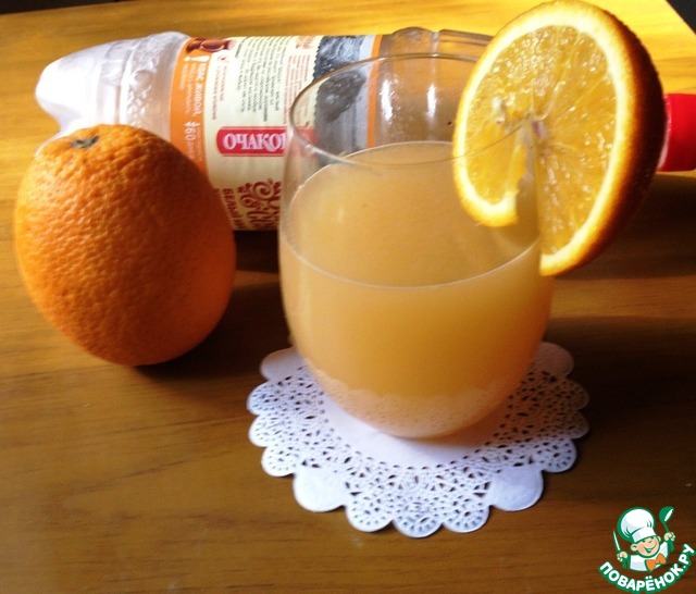 Citrus drink kvass