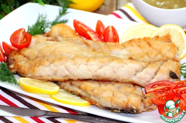 Fried carp 