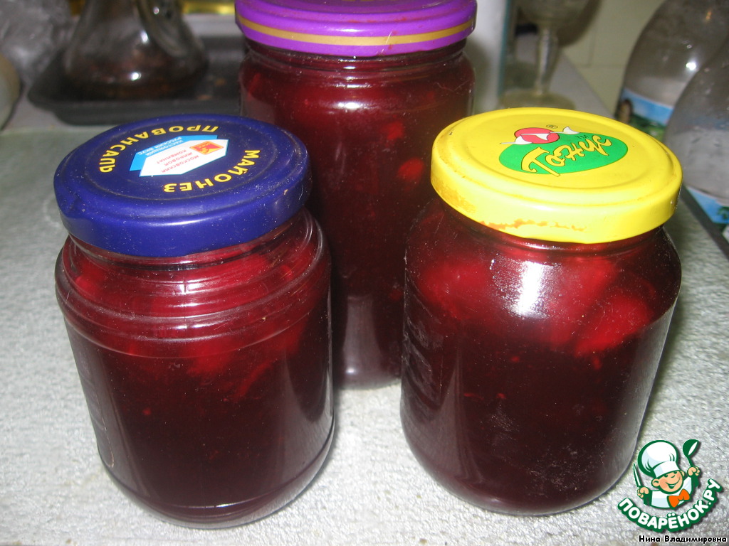 Plum jam from HP