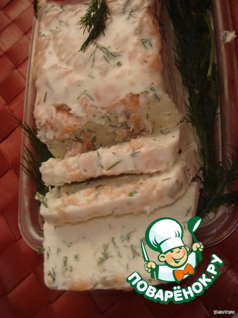 The salmon mousse