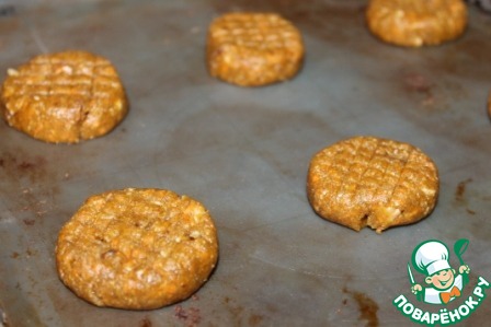 Cookies oatmeal-carrot-rye