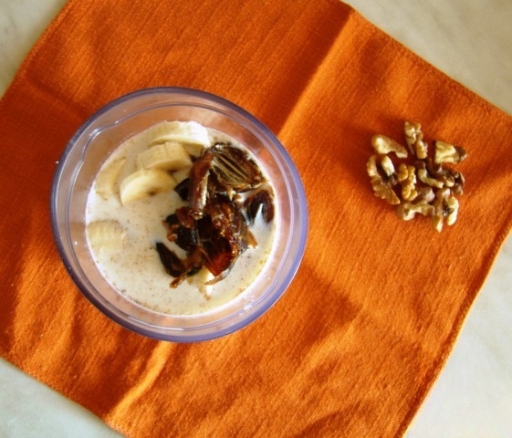 Смузи из гречки и банана