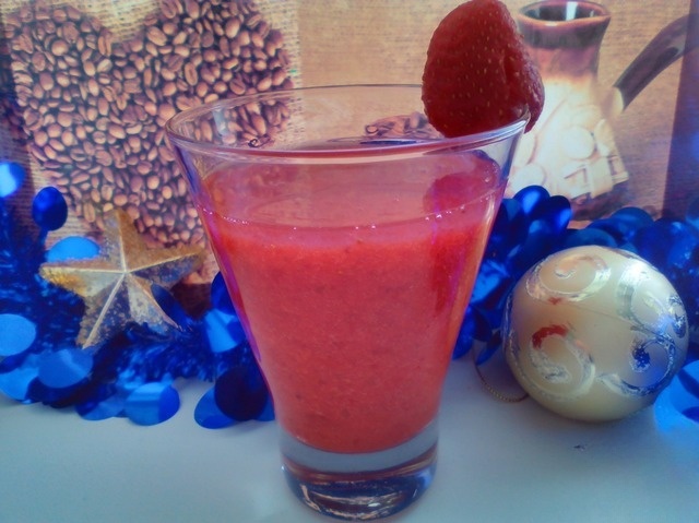 Strawberry cocktail 