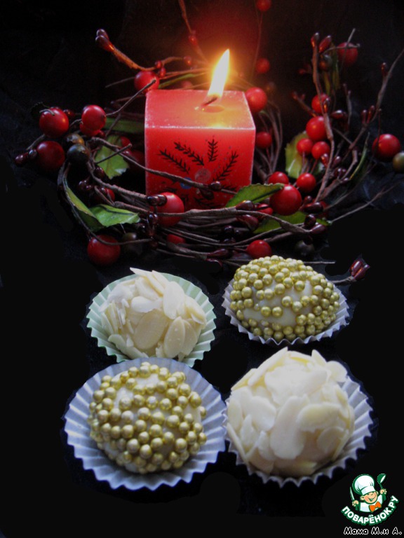 Truffles white chocolate