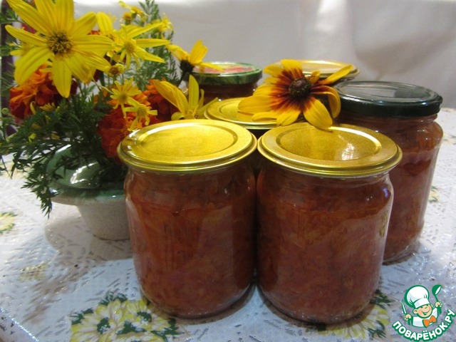 Soup for the winter in a jar 