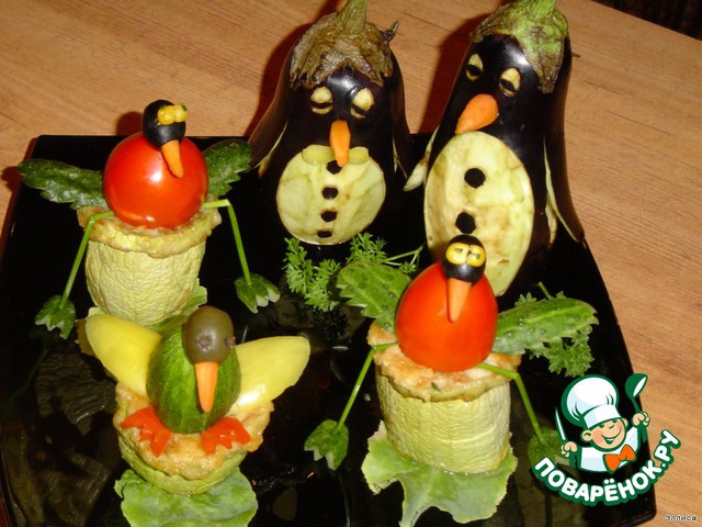 Vegetable appetizer 