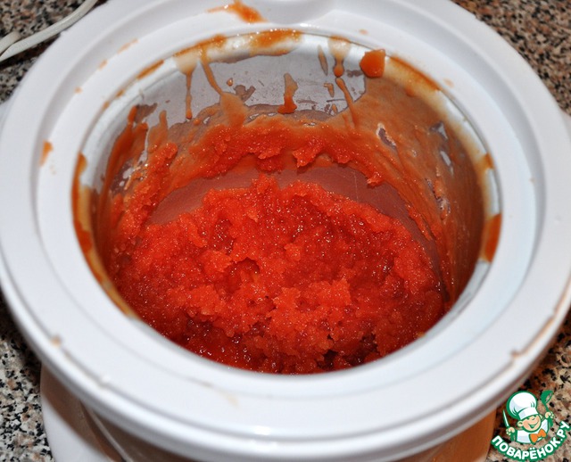 Frozen tomato soup