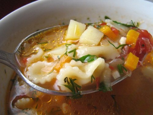 Soup macaroni classic
