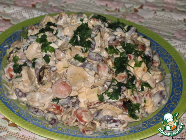 Салат фасолевый