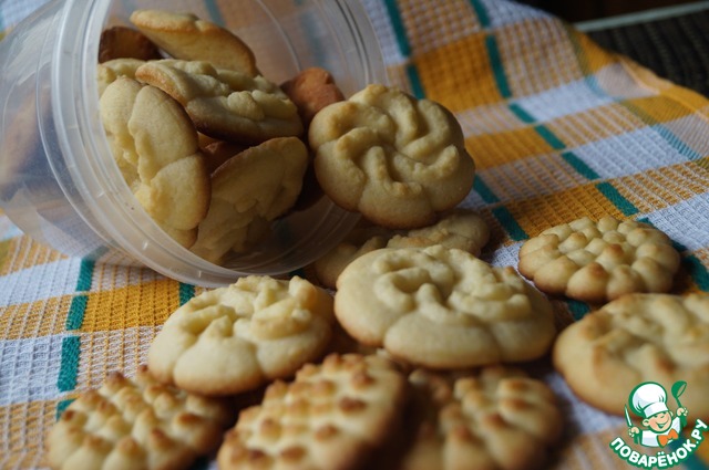 Classical oil cookies