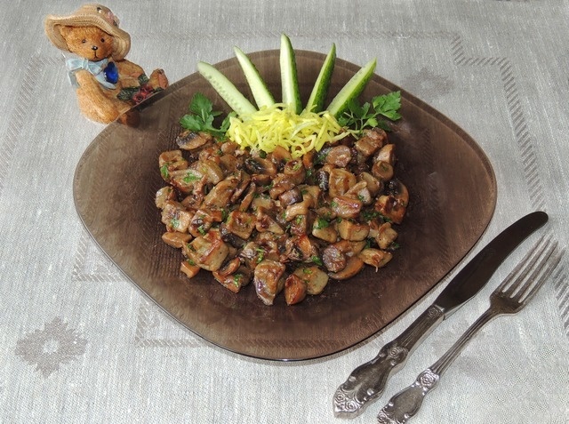 Mushroom eggplant or aubergine mushrooms