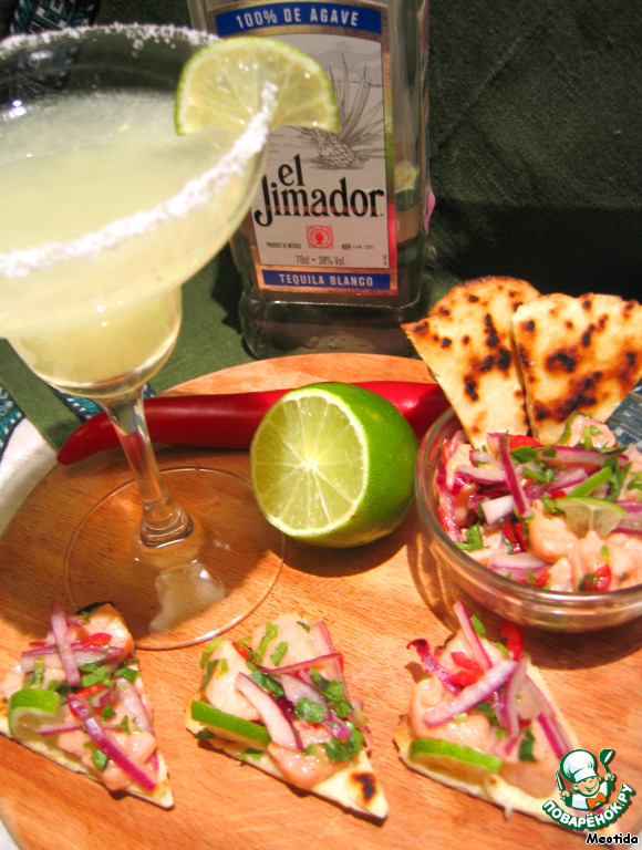 Ceviche of salmon 