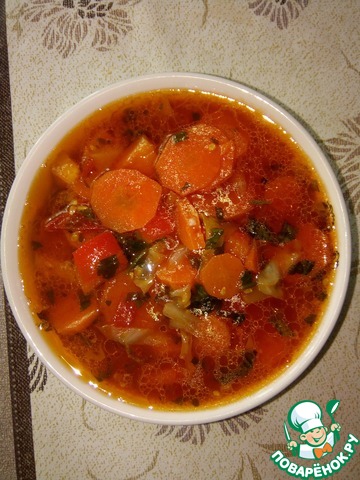 A Bulgarian salad for the winter