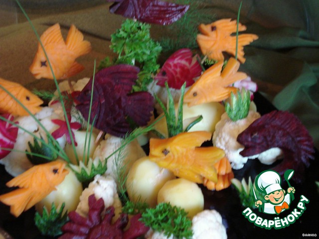 Vegetable appetizer 