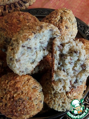 Oat biscuits for cheese test