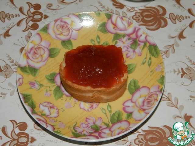 Apple and plum jam