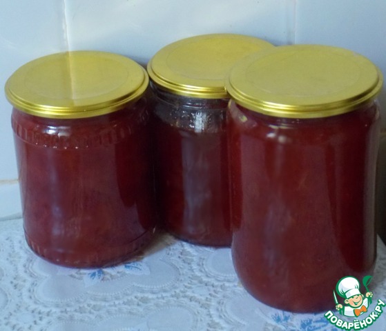 Apple-watermelon jam